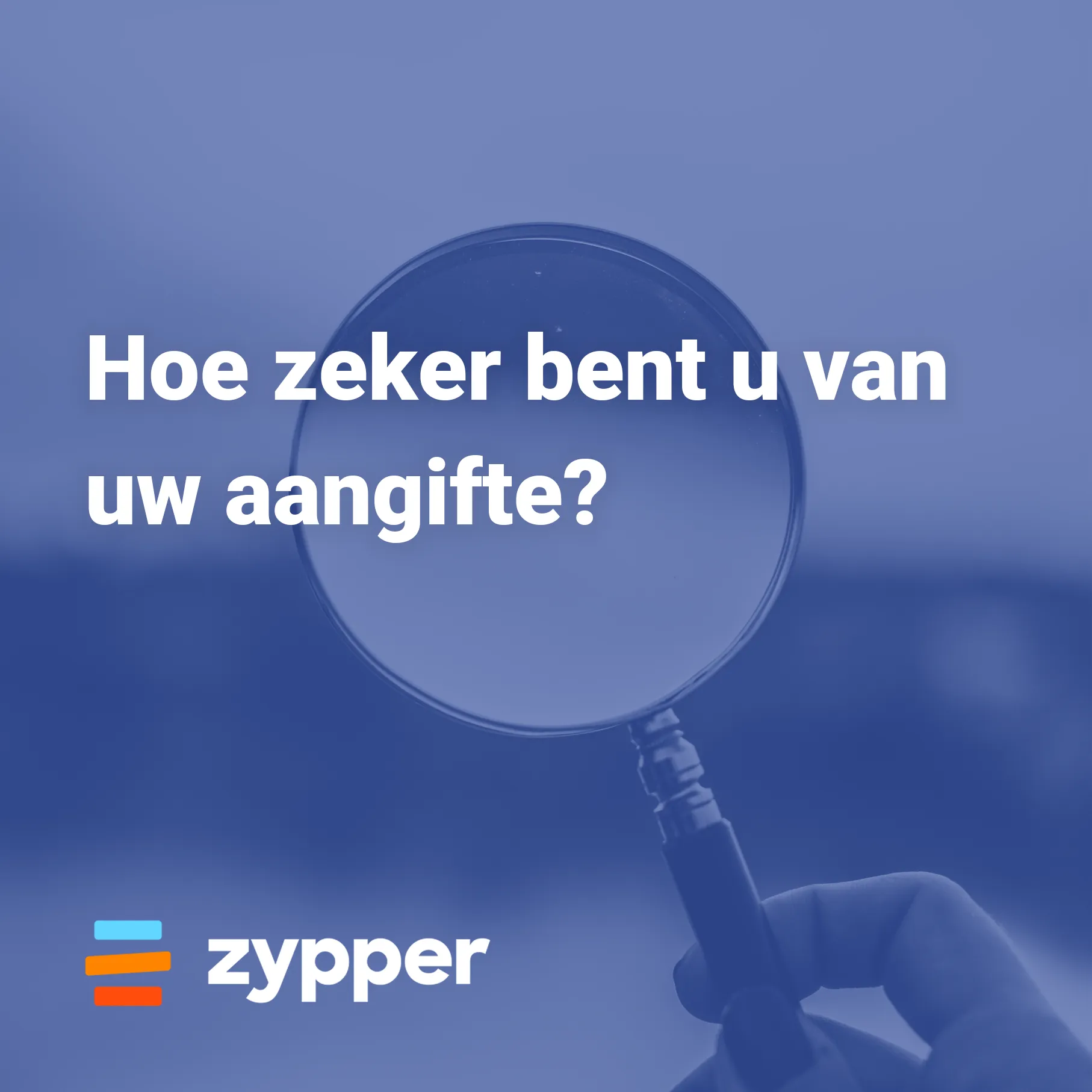 Illustratie bij betrouwbare aangifte steekproef