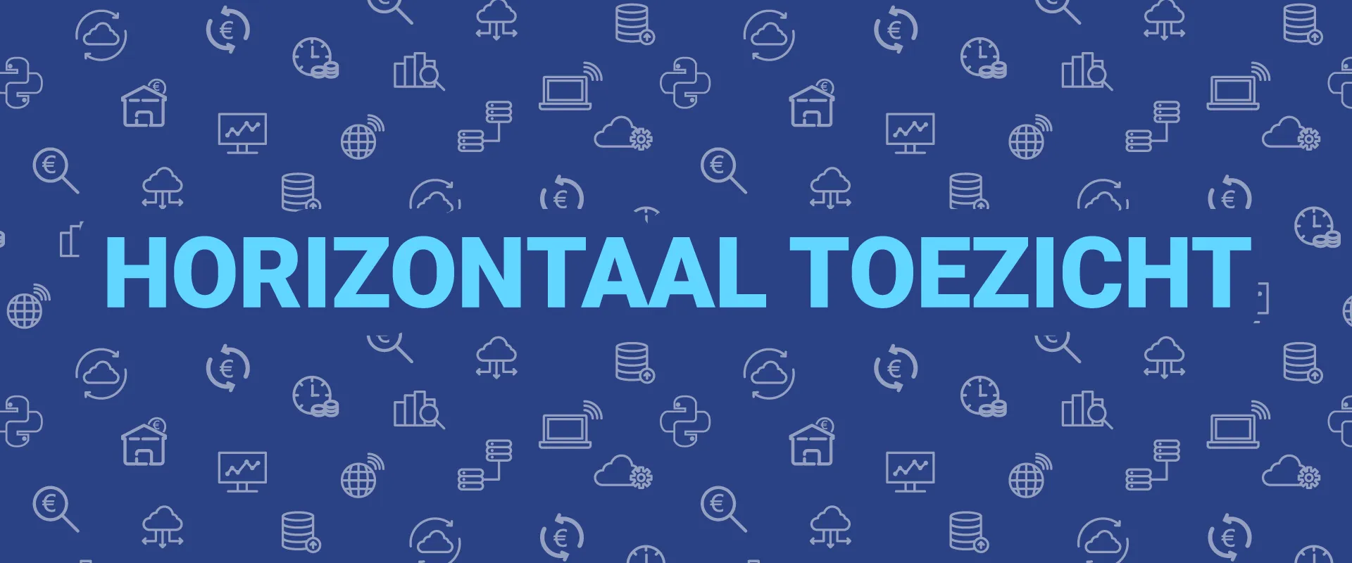 Banner illustratie bij artikel over horizontaal toezicht