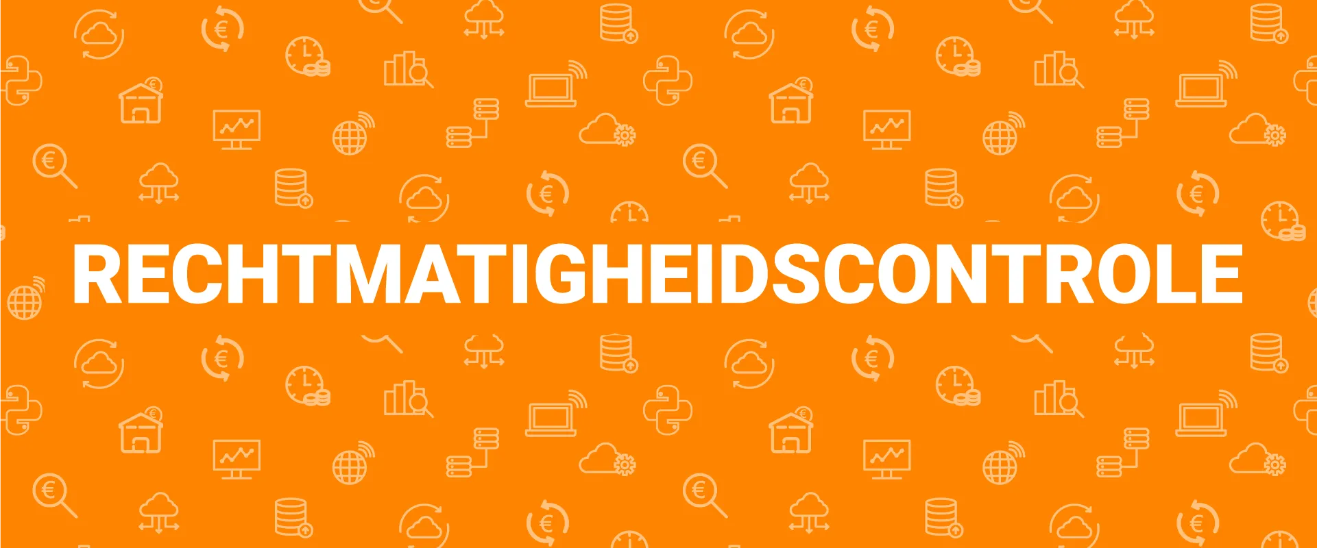 Banner illustratie bij artikel over rechtmatigheidscontrole